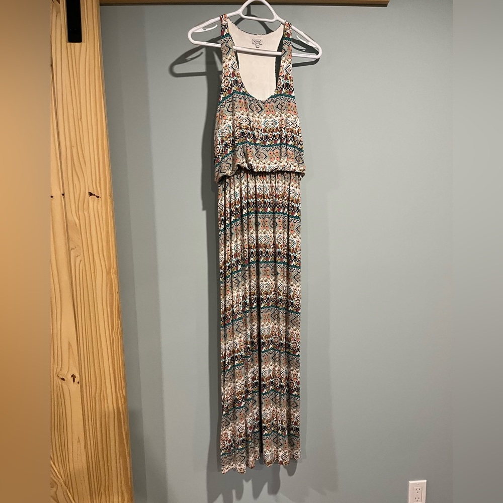 Kismet blouson maxi dress